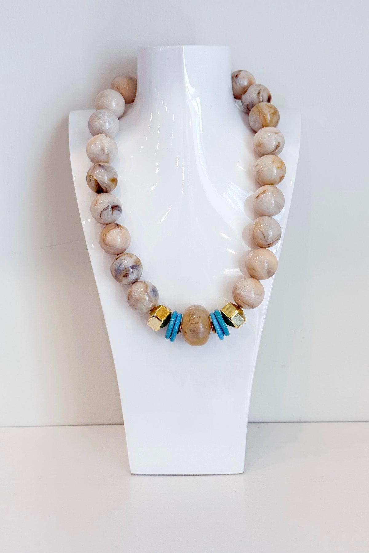 Dollie Necklace Cream