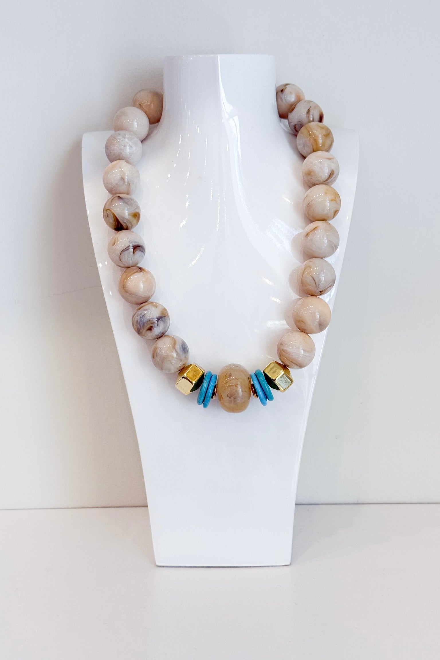 Dollie Necklace Cream