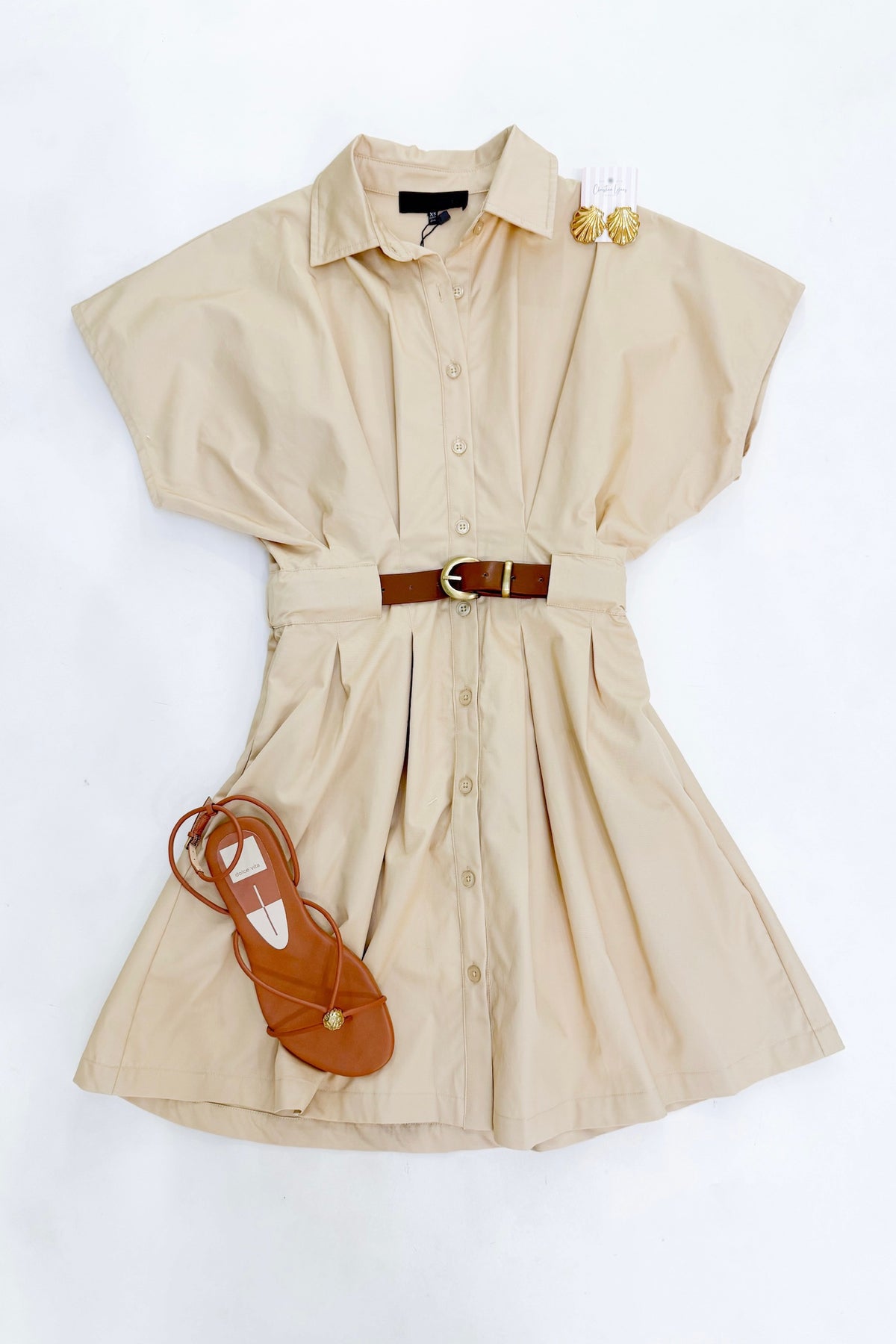Cecilla Mini Shirt Dress