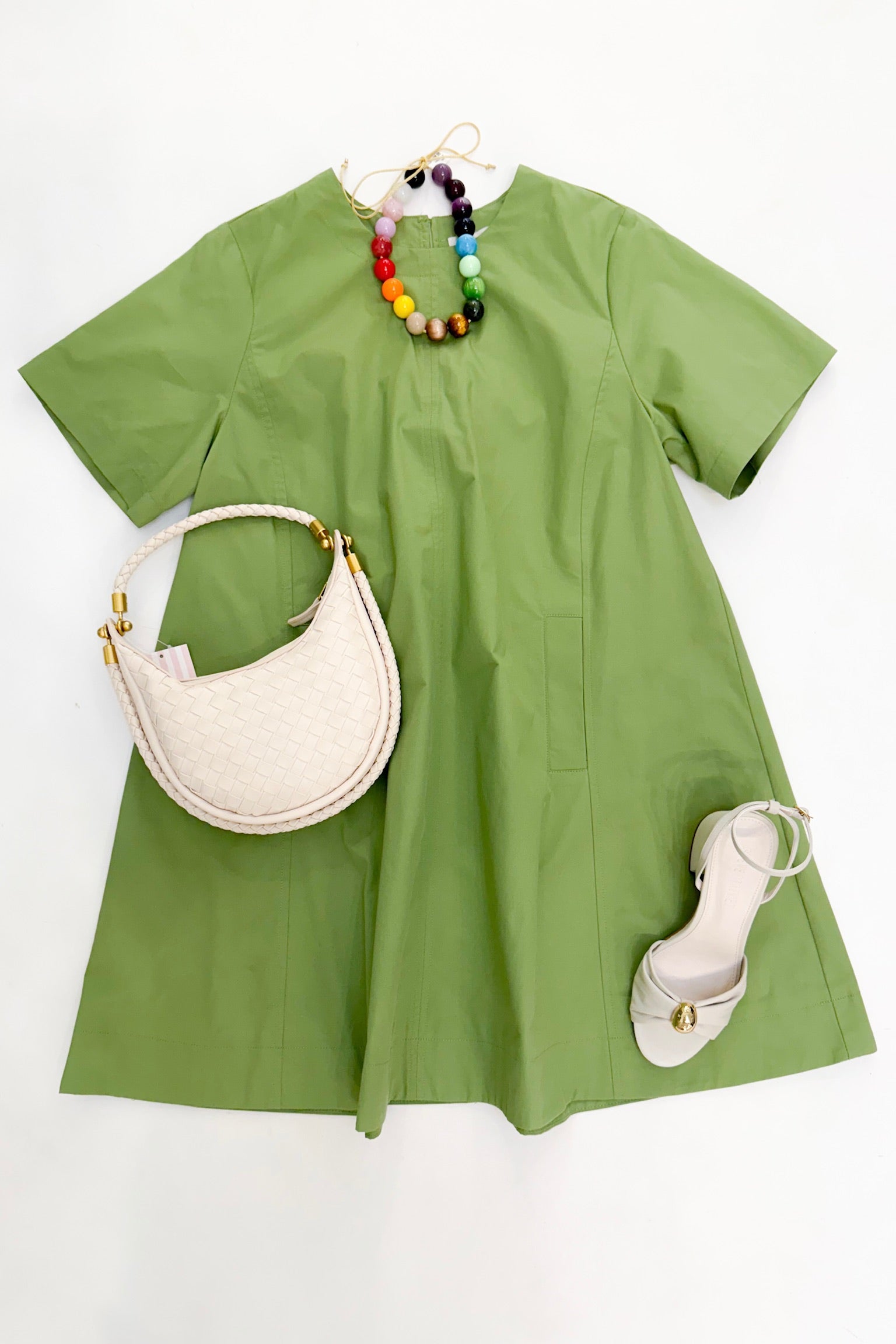 Mollie Dress Matcha