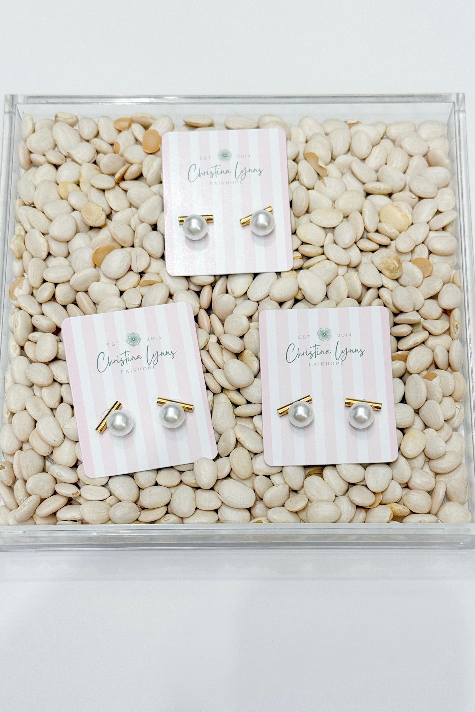 Hays Pearl Stud Earrings
