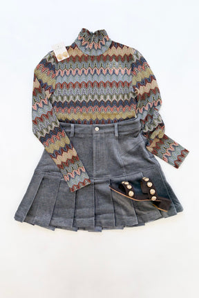 Maddix Skirt Charcoal
