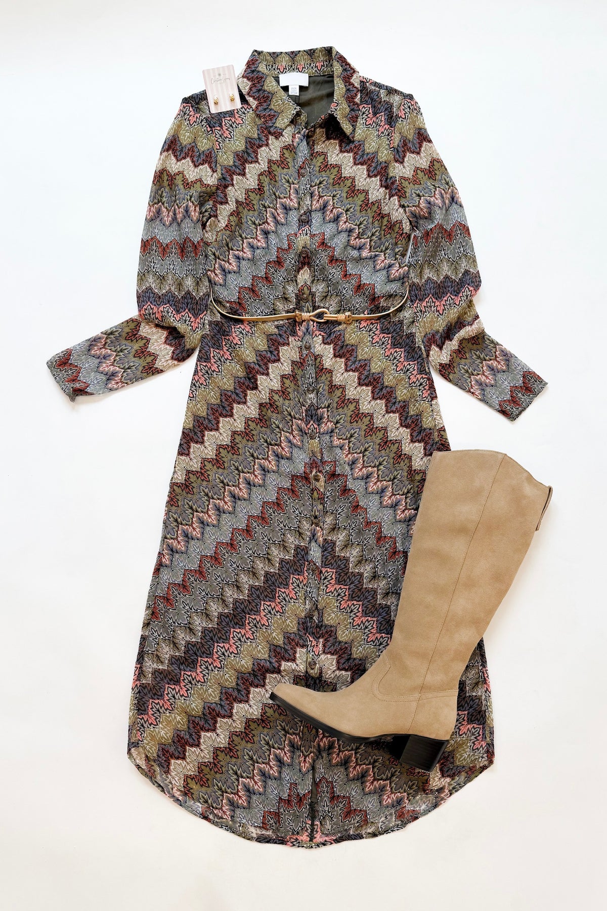 Holms Dress Olive