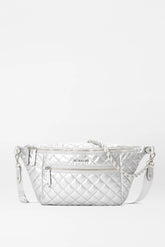 Crosby Crossbody Sling Bag Matte Silver