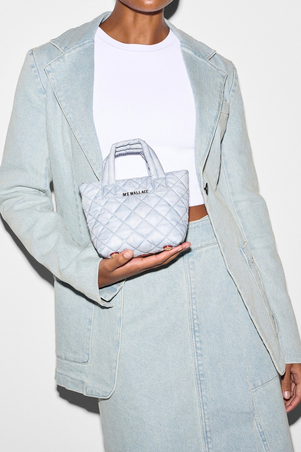 Petite Metro Tote Deluxe Bag Chambray