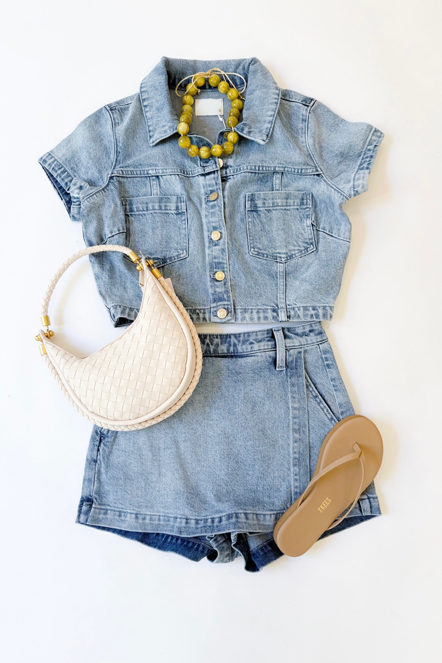 Monroe Denim Top