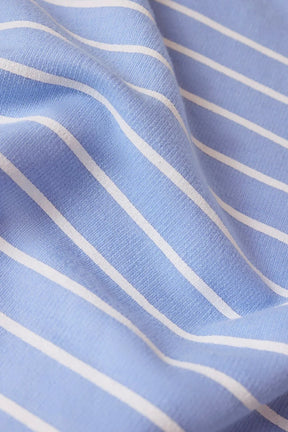 Weekender Stripe Pullover Barcelona Blue