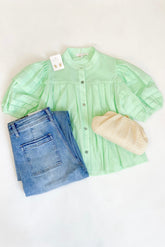 Hollis Blouse Mint