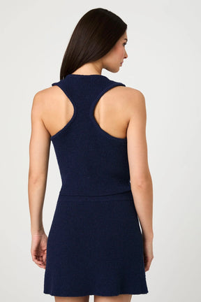 Terry Spun Tank Navy