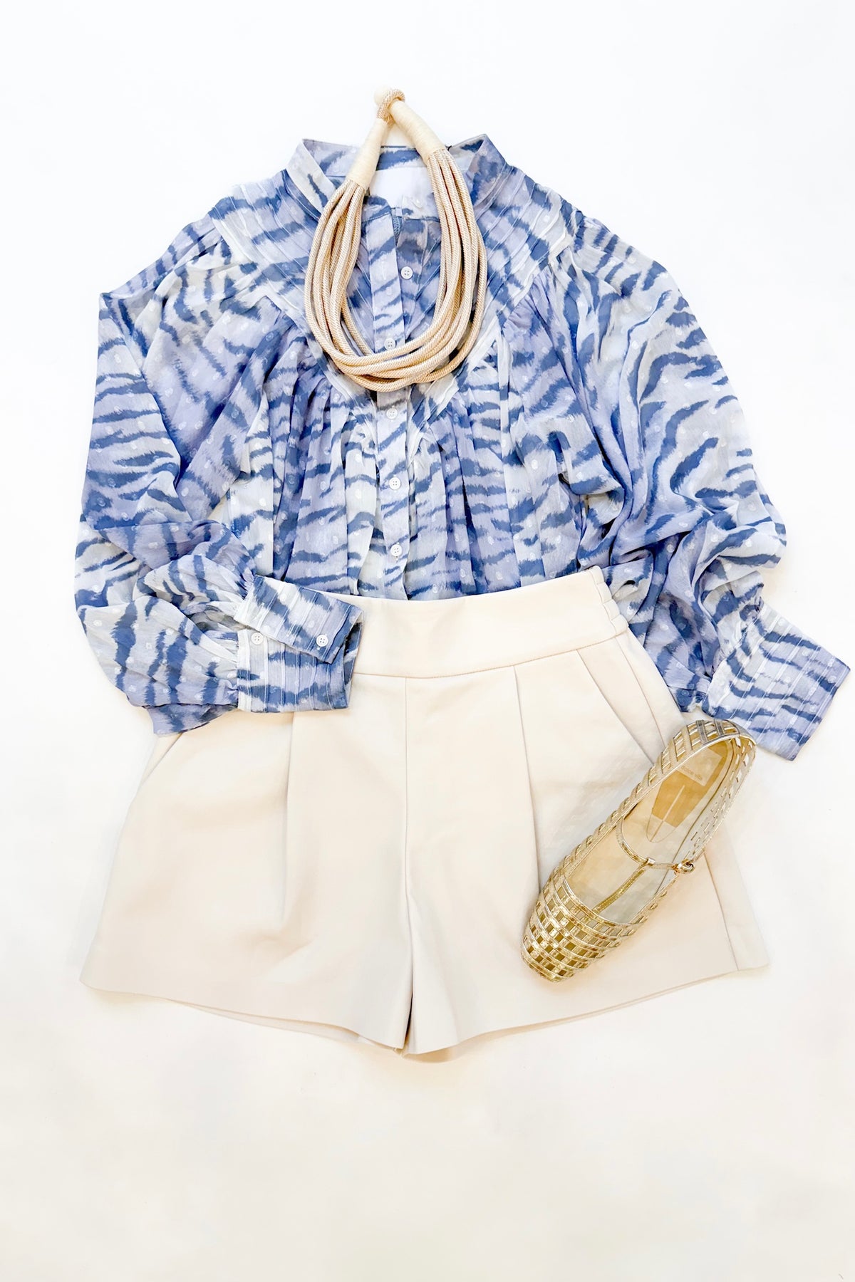 The Shiv Shirt Blue Tiger