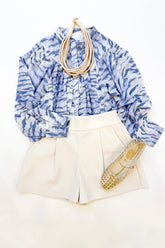 The Shiv Shirt Blue Tiger