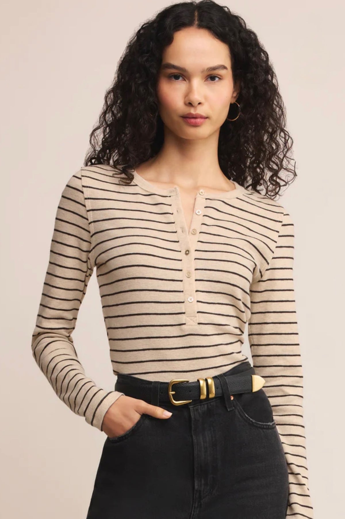 Eve Stripe Henley