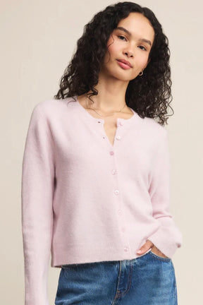 Medina Cardigan Washed Pink