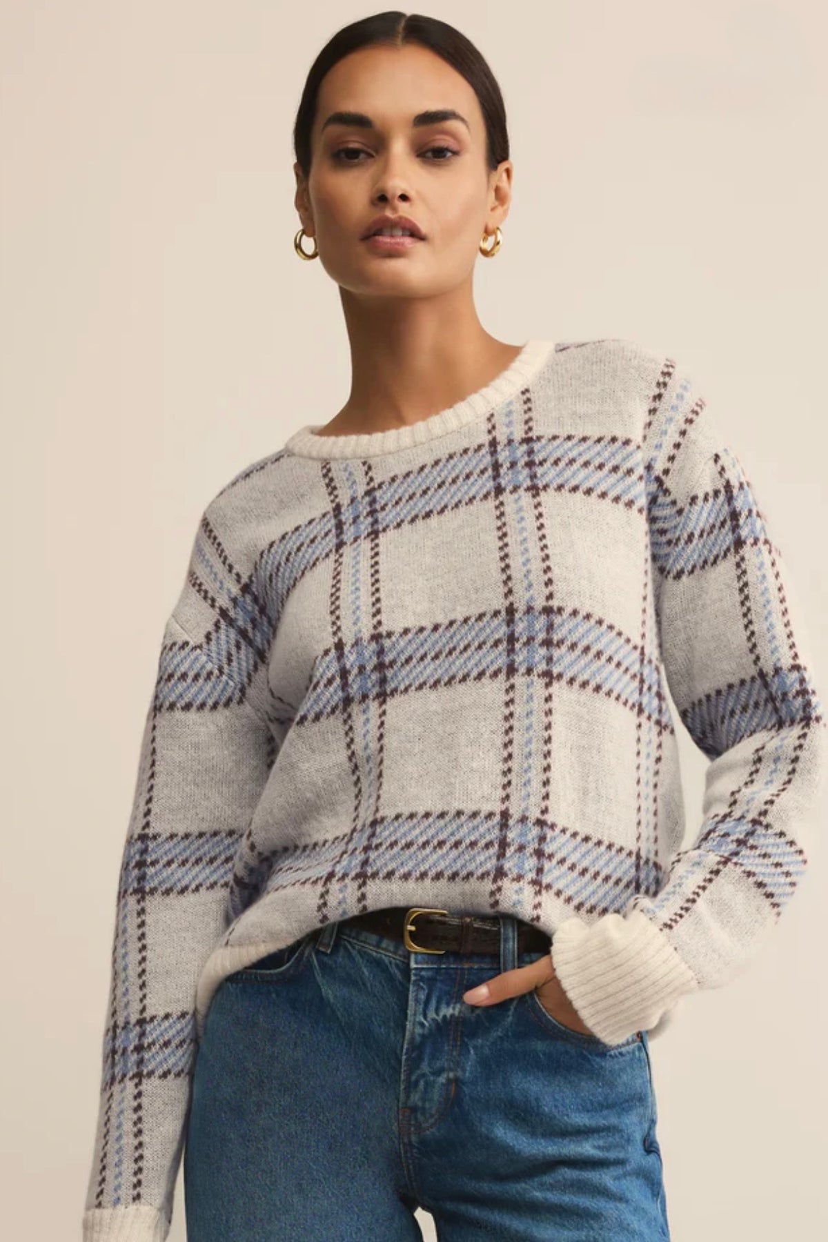 Junction Plaid Sweater