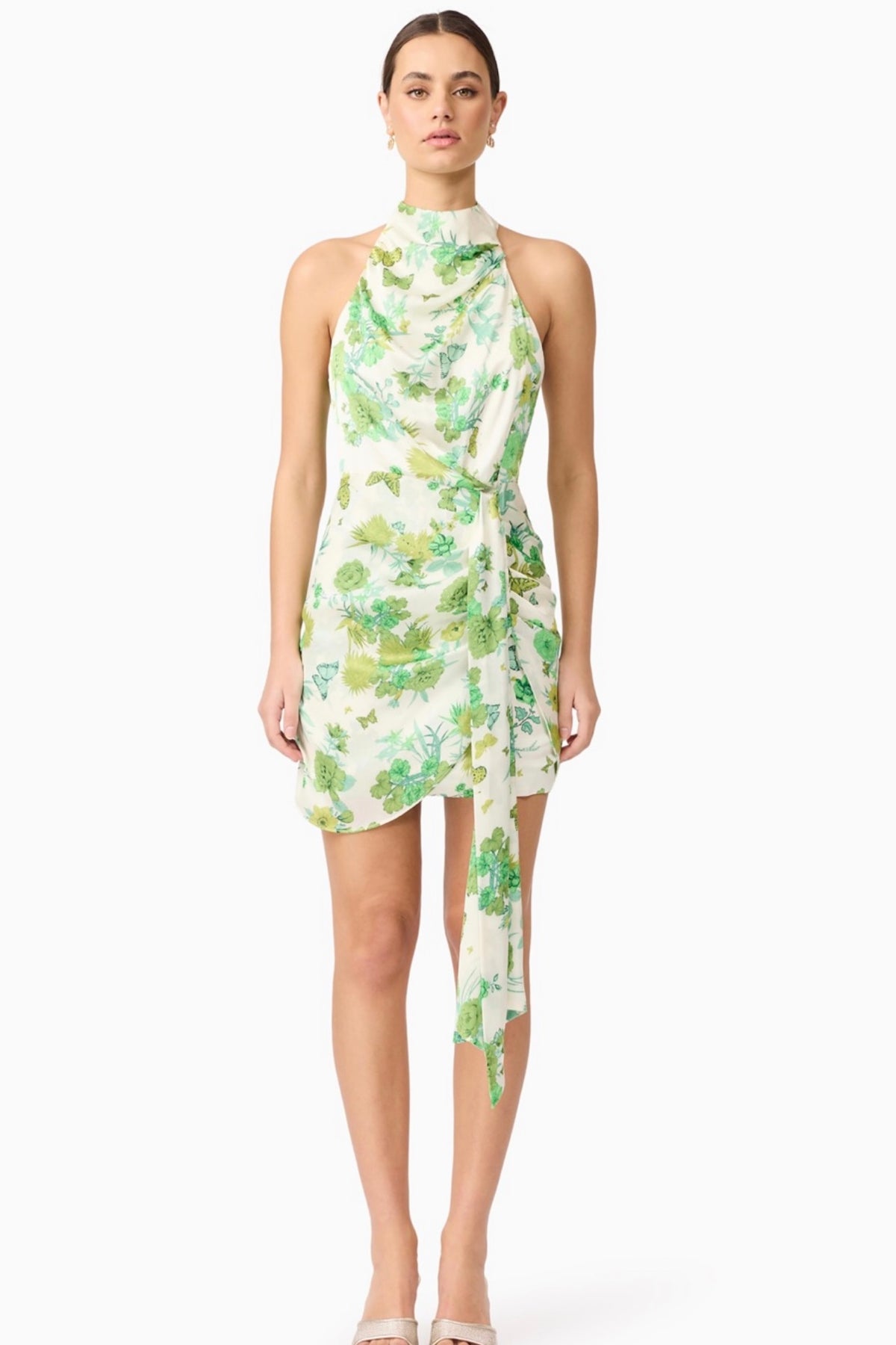 Tess Halter Mini Dress
