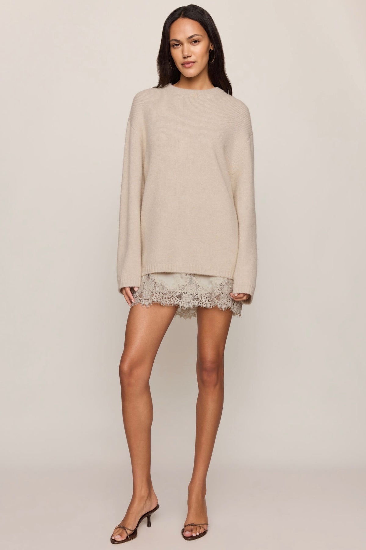 Chill Mode Sweater Frosted Pearl