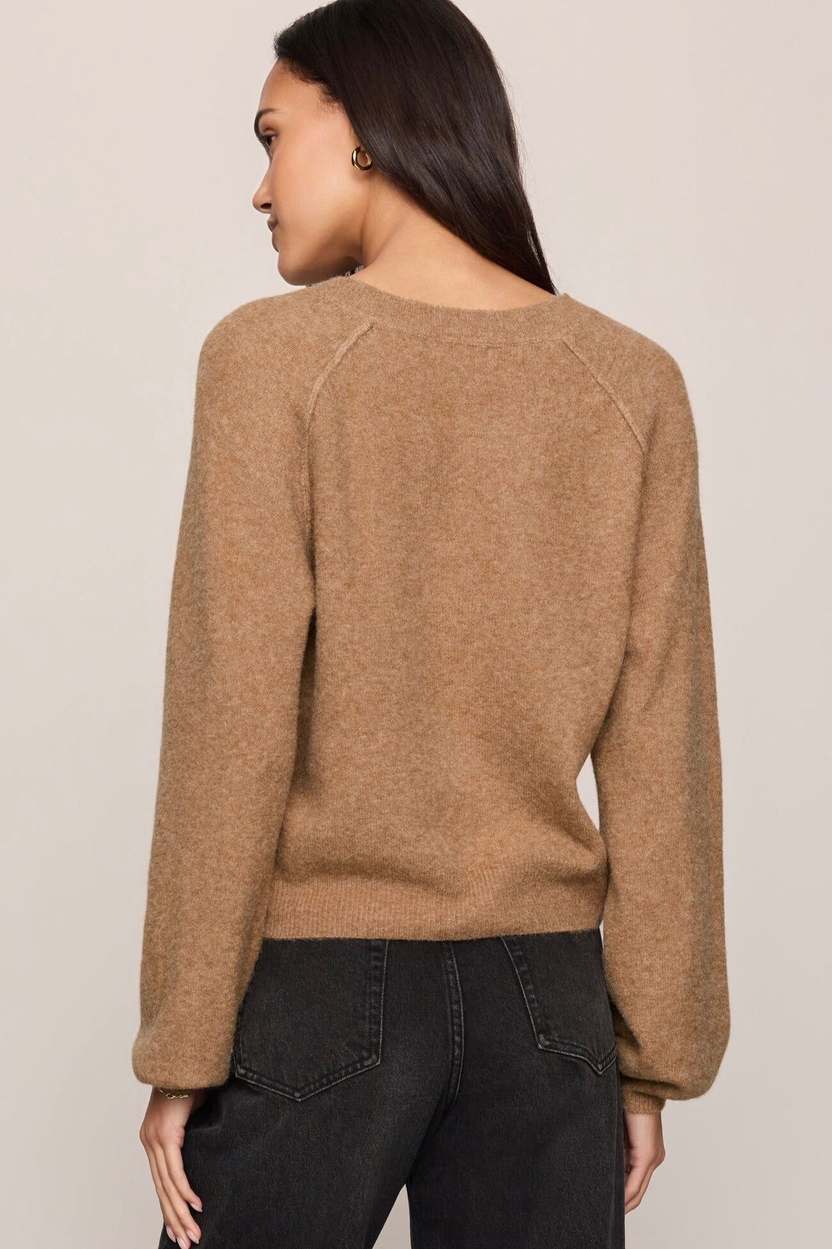 Westmont Henley Sweater Caramel
