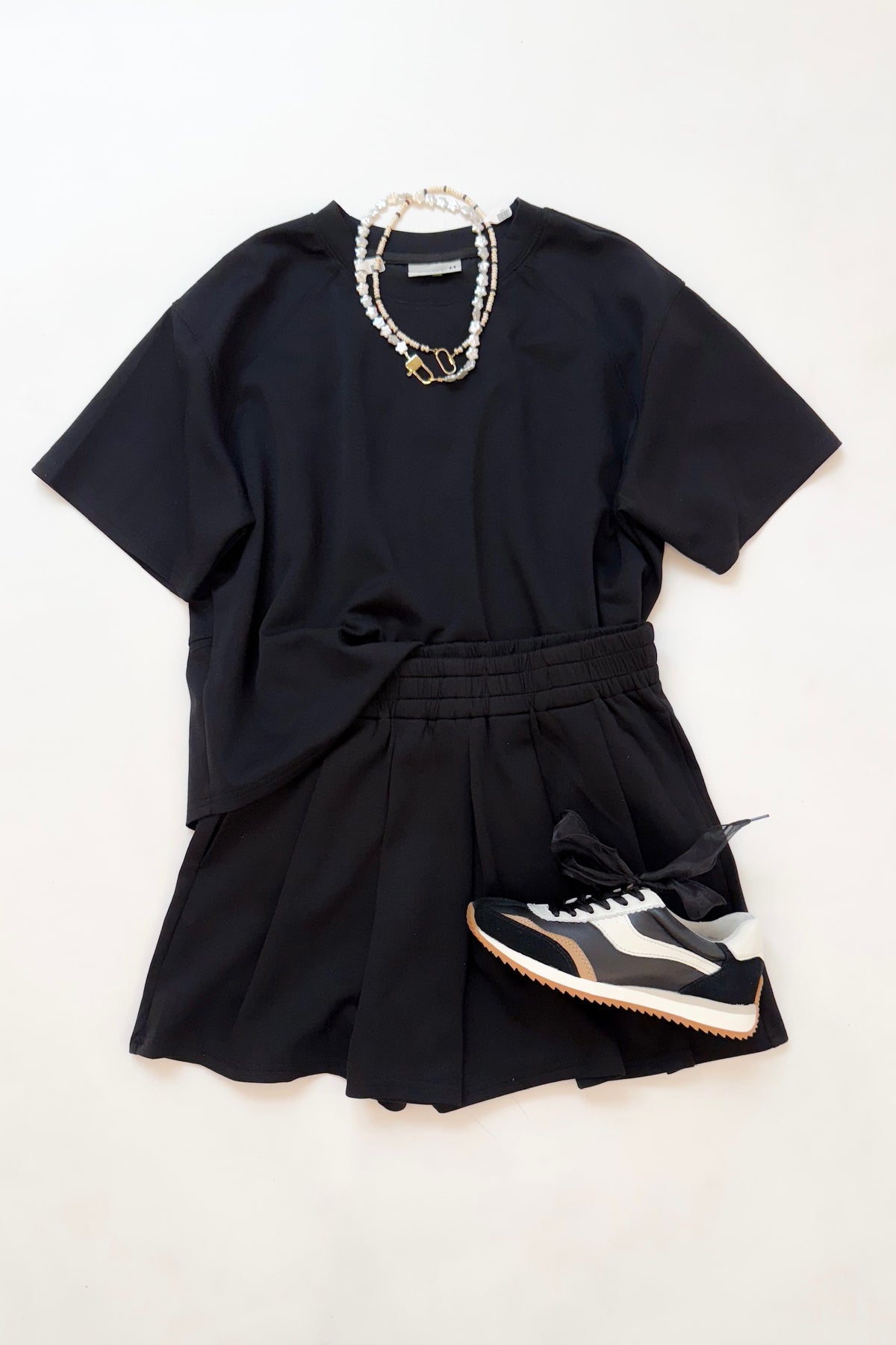 Tessi Short Set Black