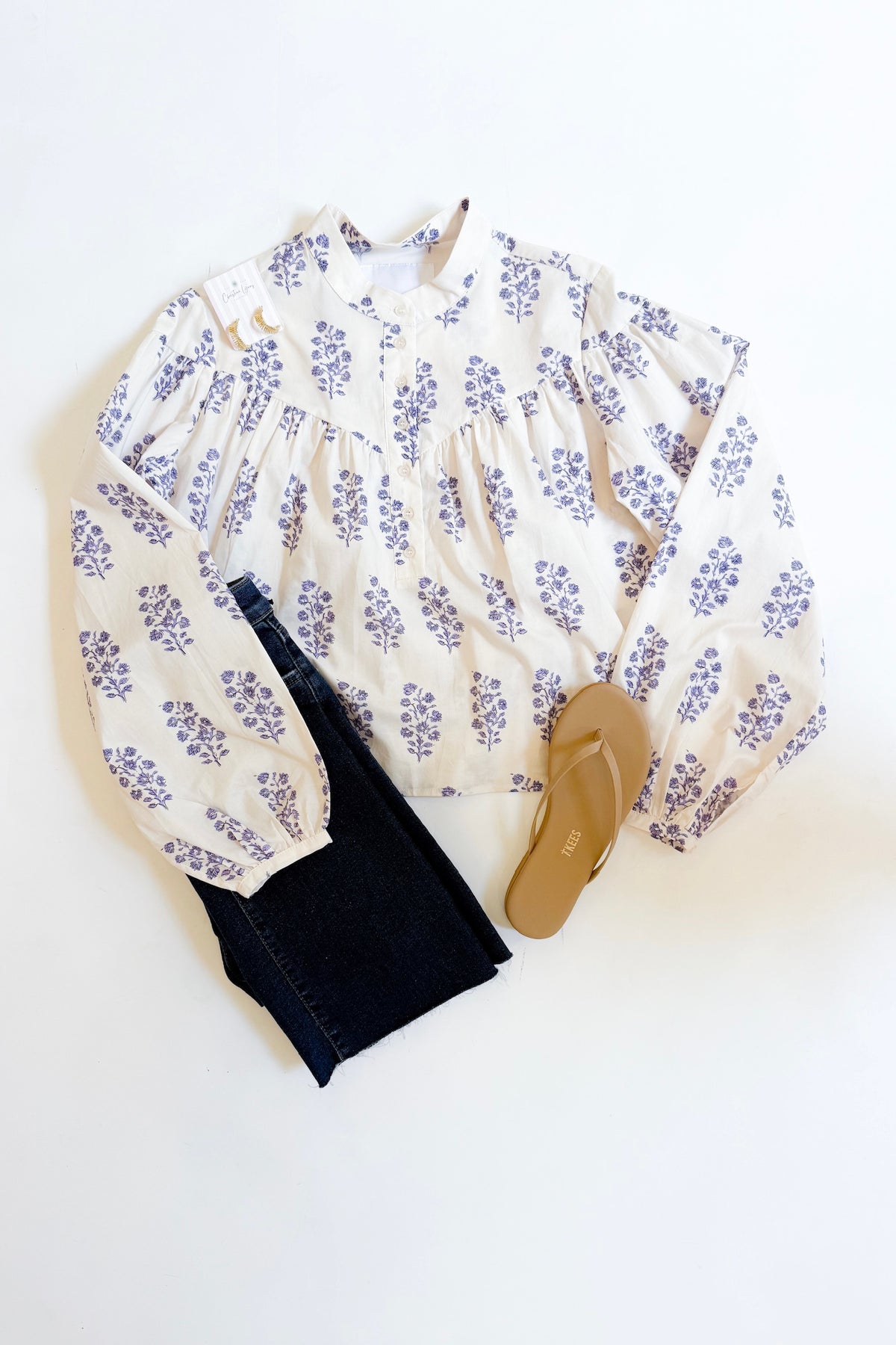 Logan Shirt Lilac Print