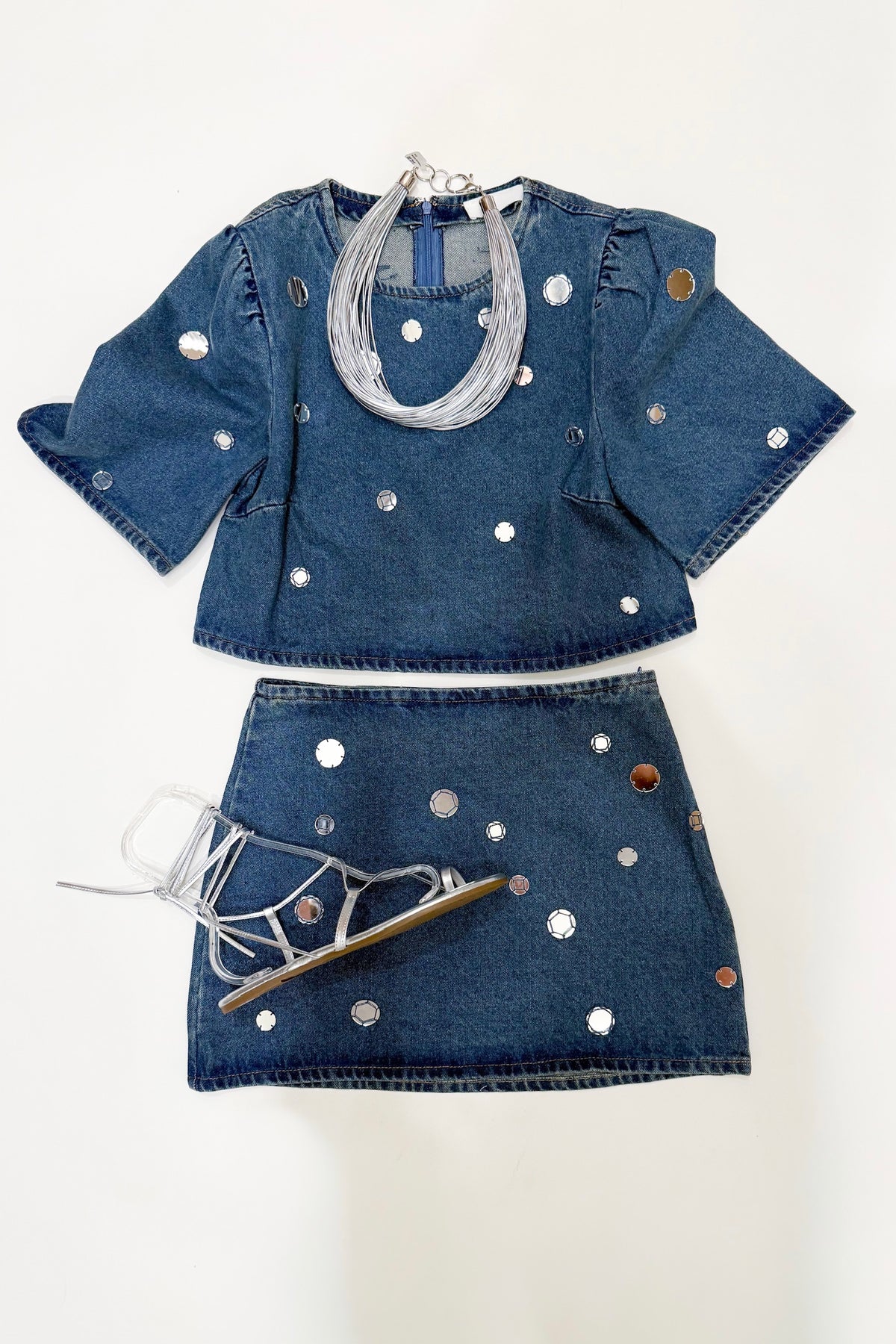 Candace Denim Set