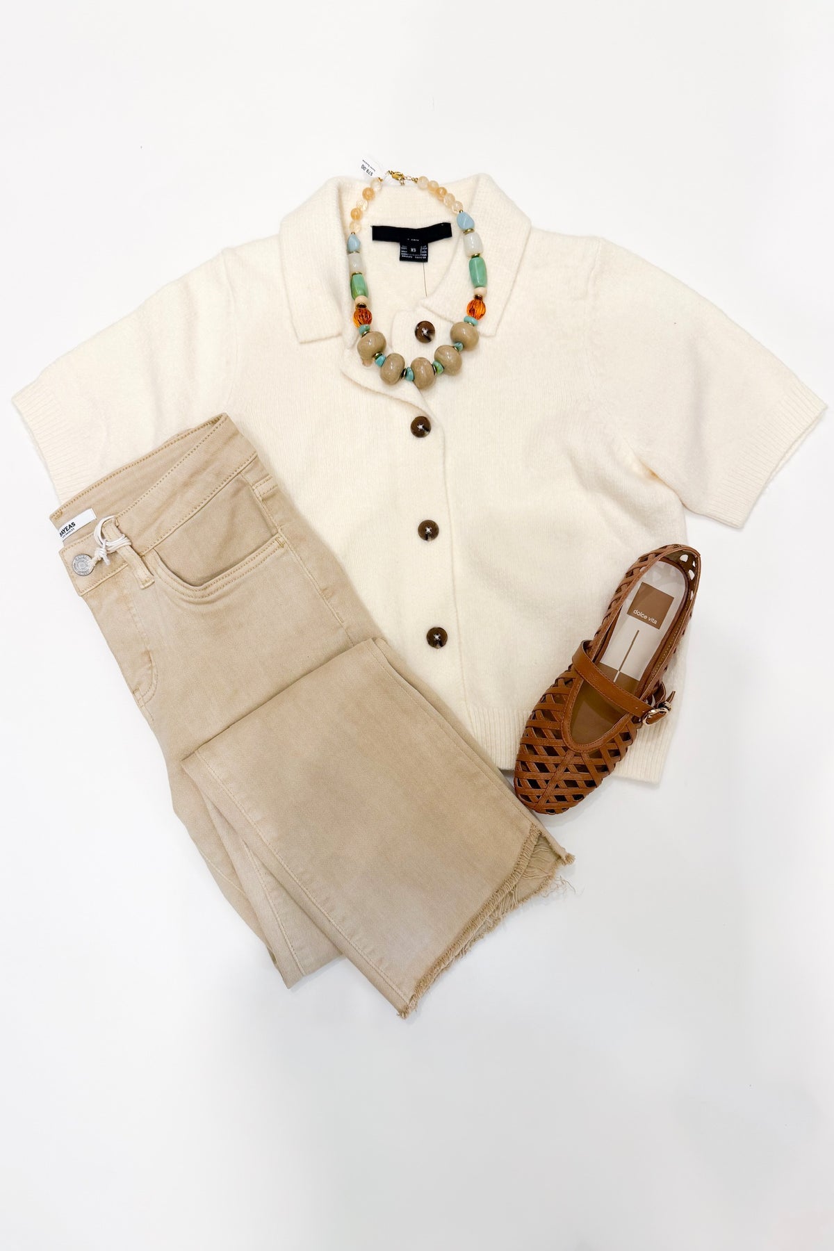 Susie Knit Short Sleeve Sweater