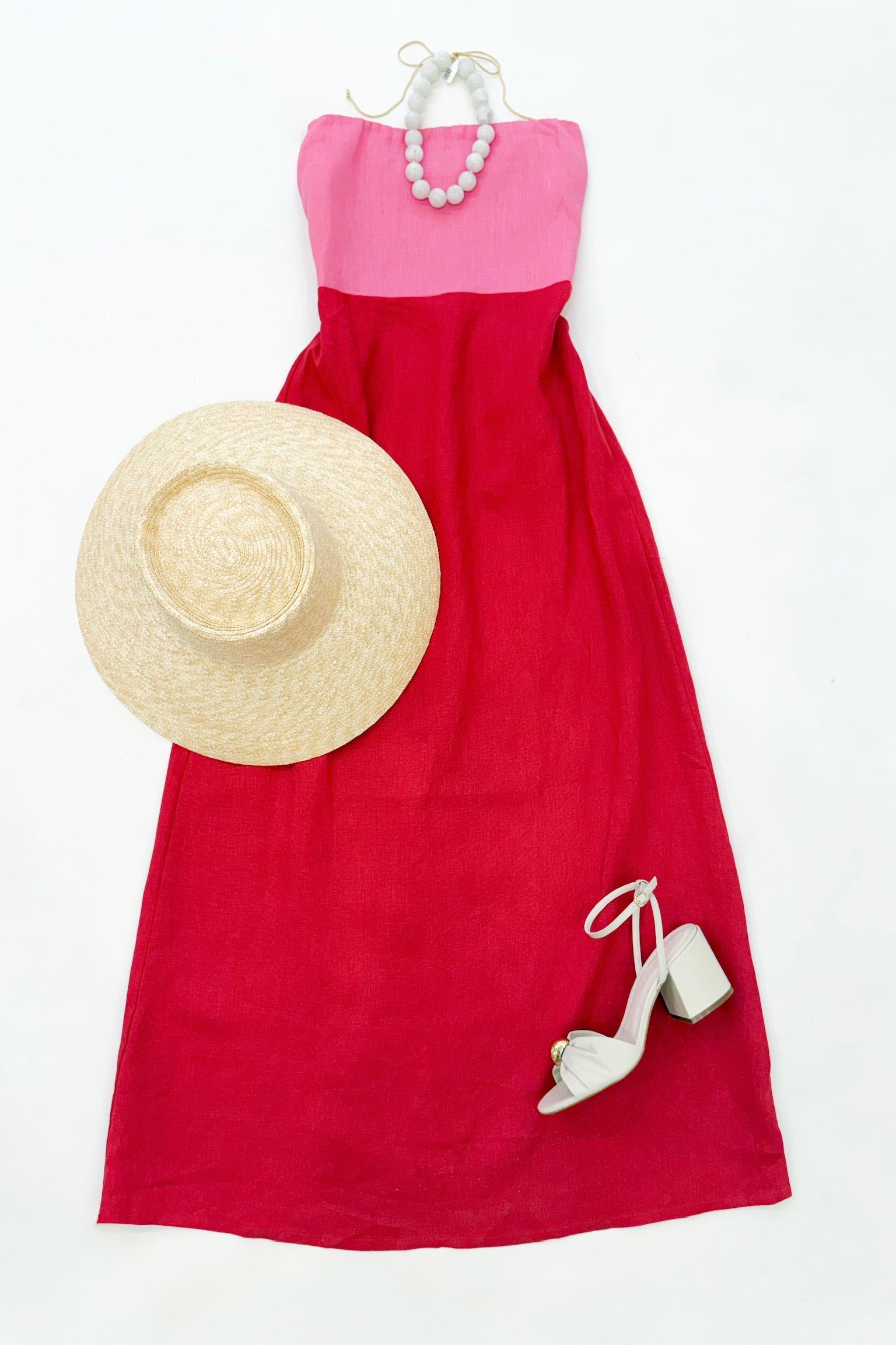 Kimberly Linen Maxi Dress