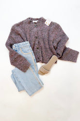 Sebille Cardigan Lilac Olive