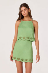 Taniya Top Green