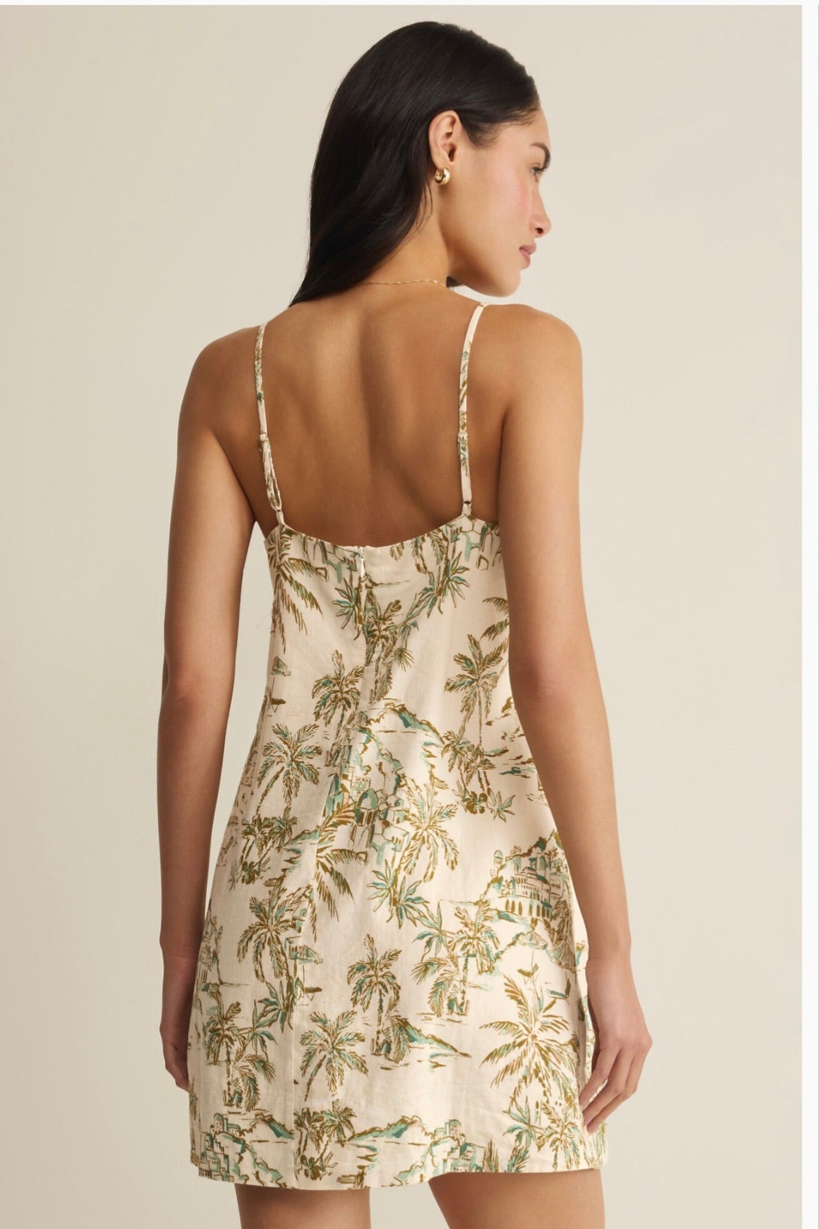 Maude Tiki Mini Dress