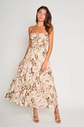 Emery Skirt Mossy Floral