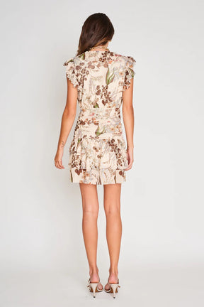 Derek Dress Mossy Floral