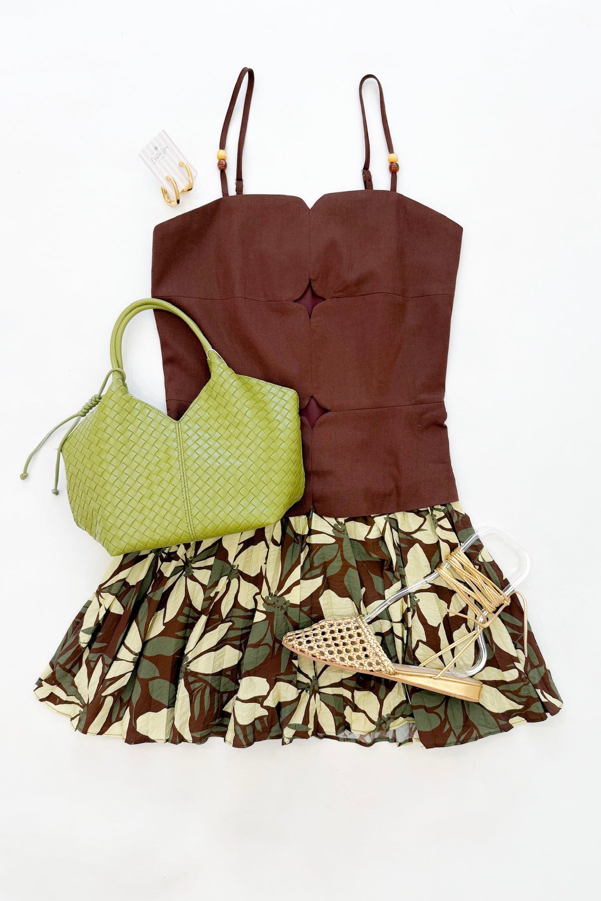 Coco Palm Mini Dress