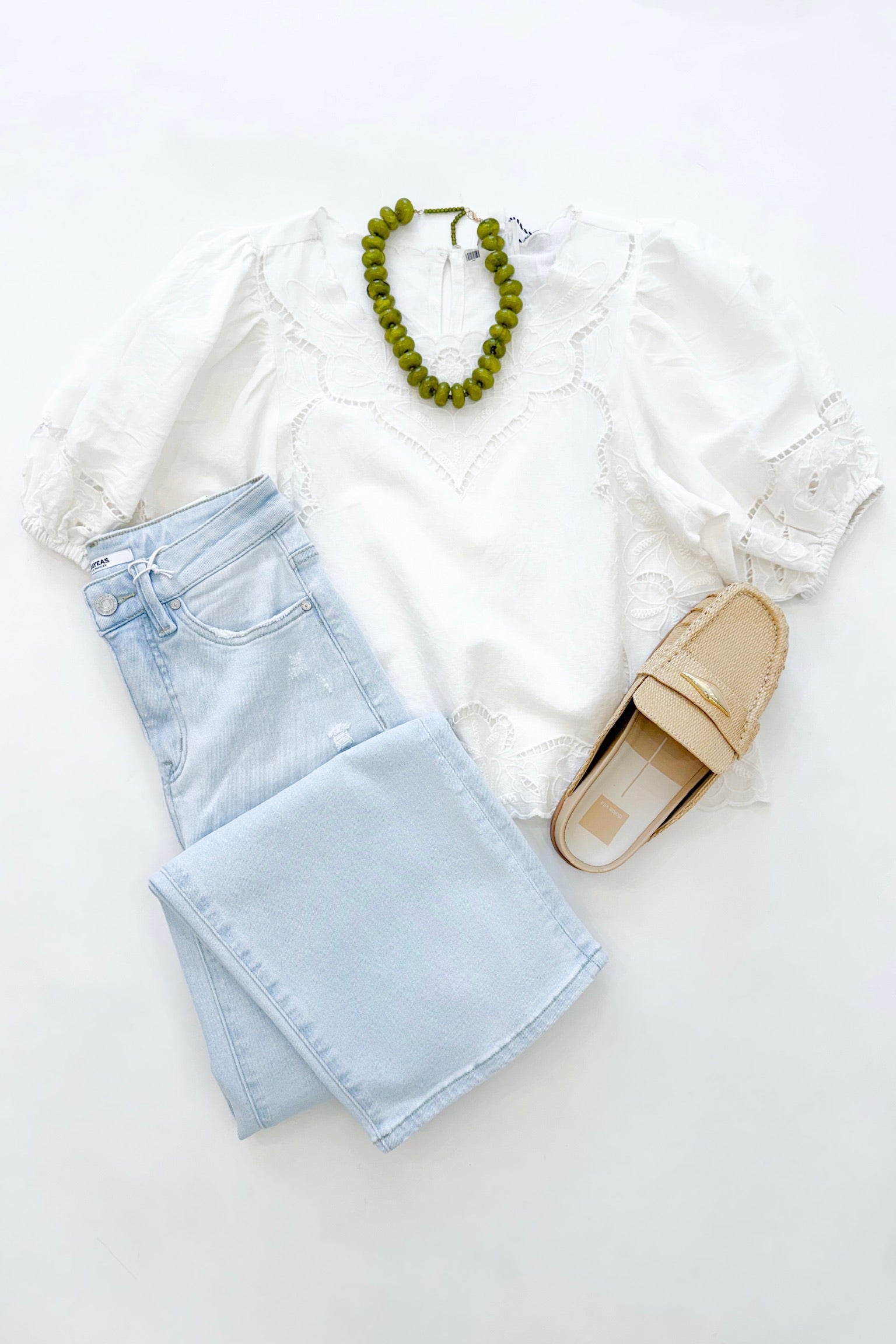 Anouk Top Soft White