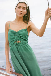 Winslet Maxi Dress Botanical Green