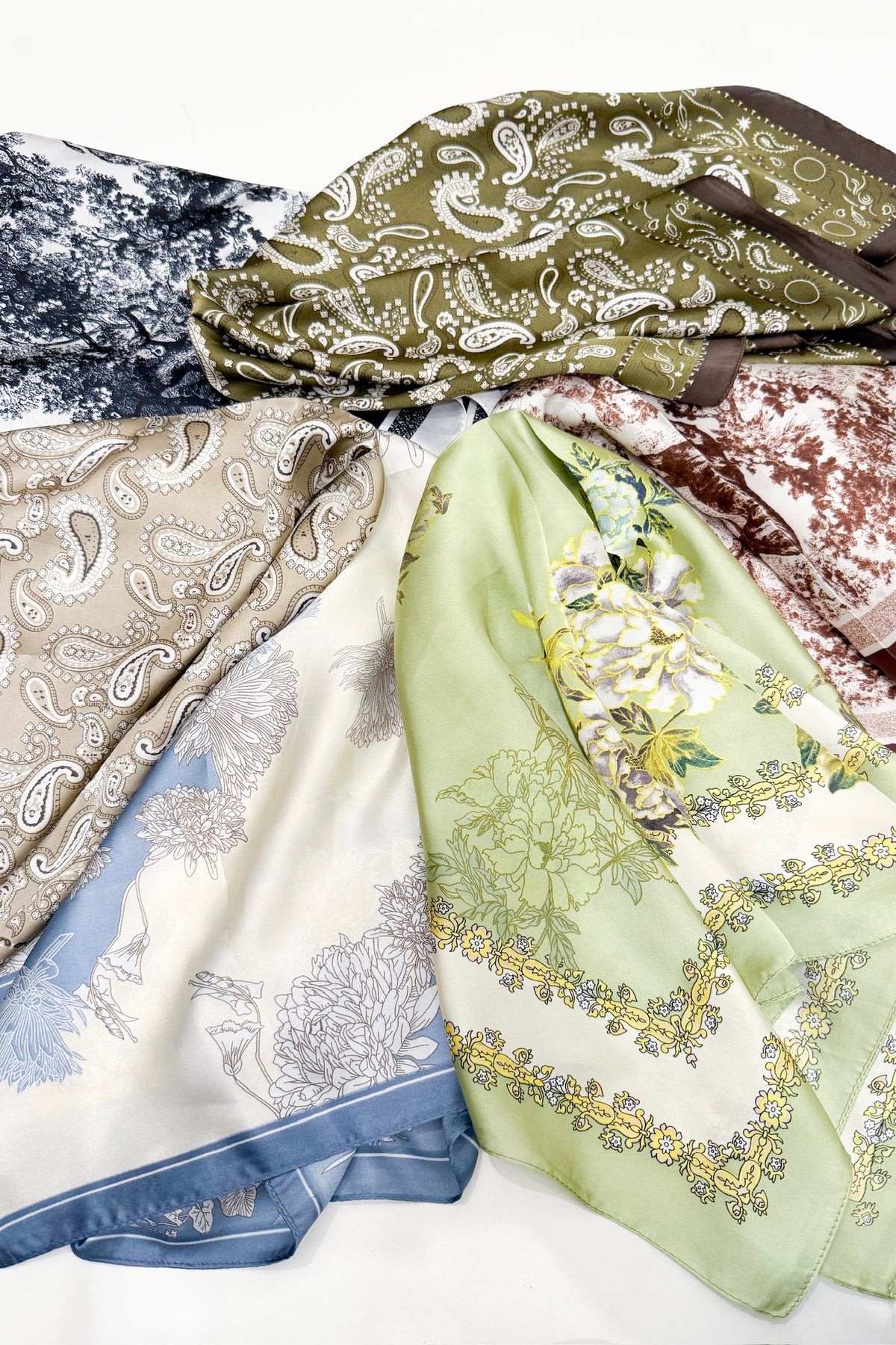 Satin Scarves