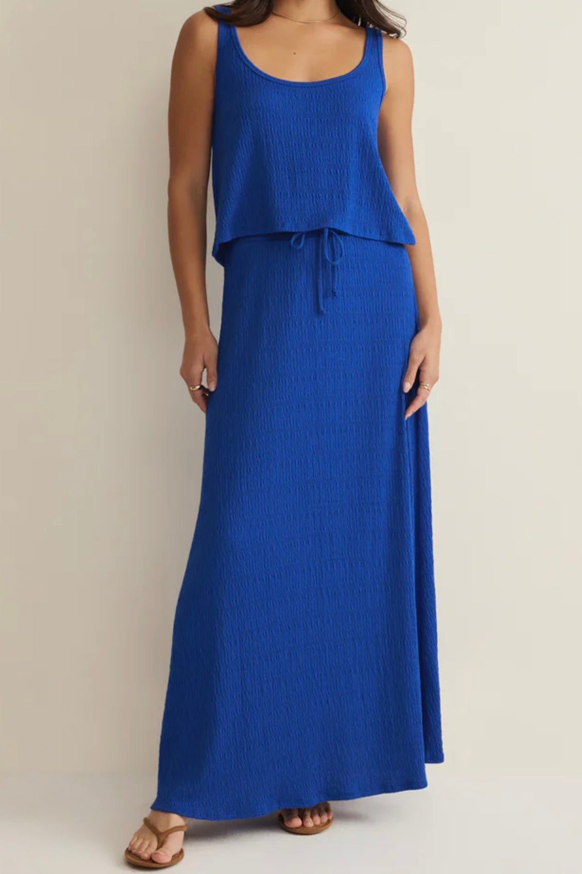 Idris Maxi Skirt Nautical
