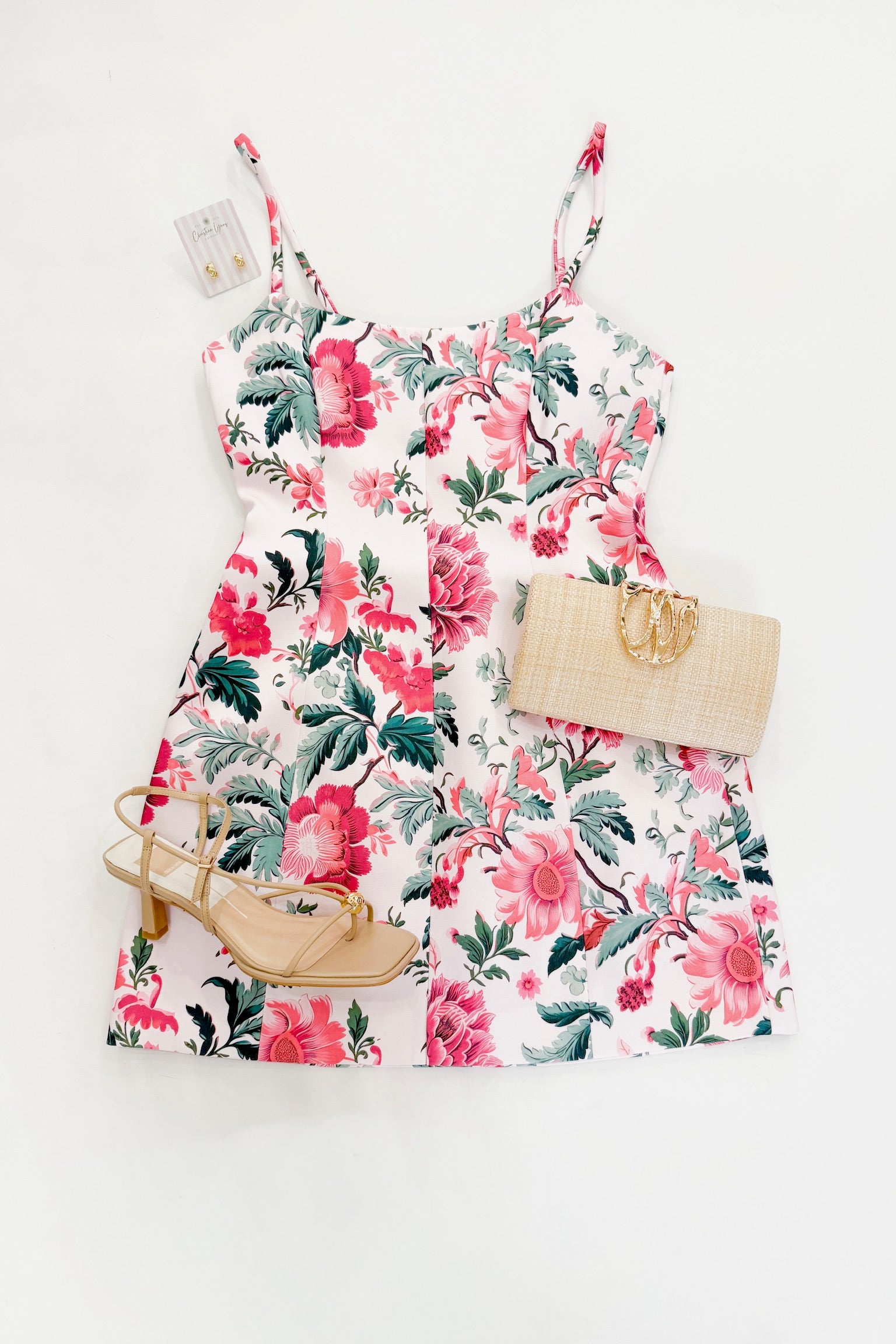 Christa Floral Mini Dress