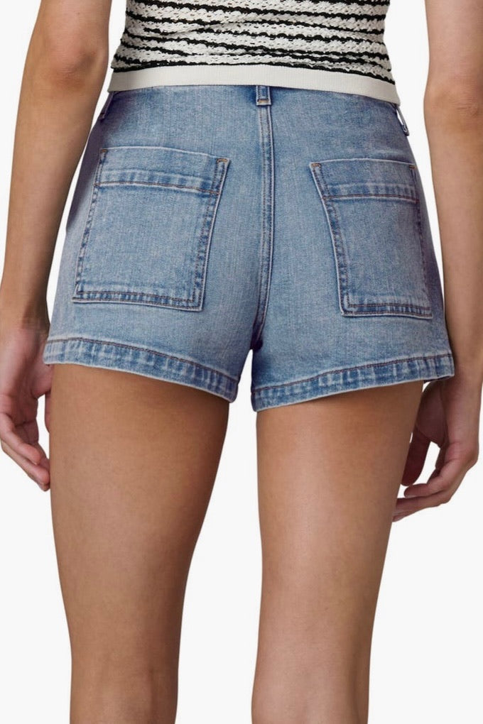 A Line Denim Short Vernal