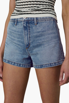 A Line Denim Short Vernal