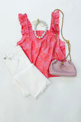 Alexi Top Pink Floral