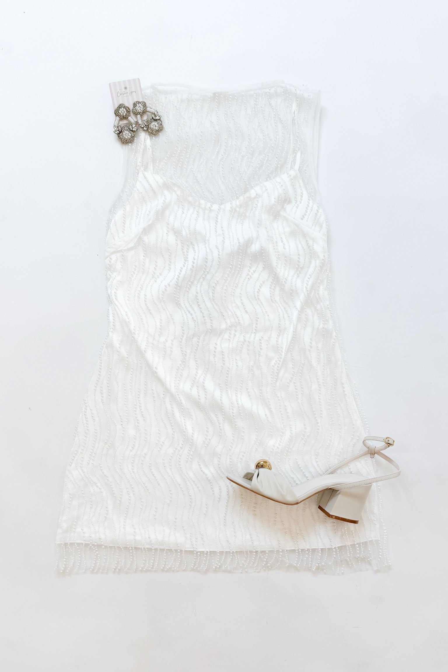 Margot Mini Dress Ivory