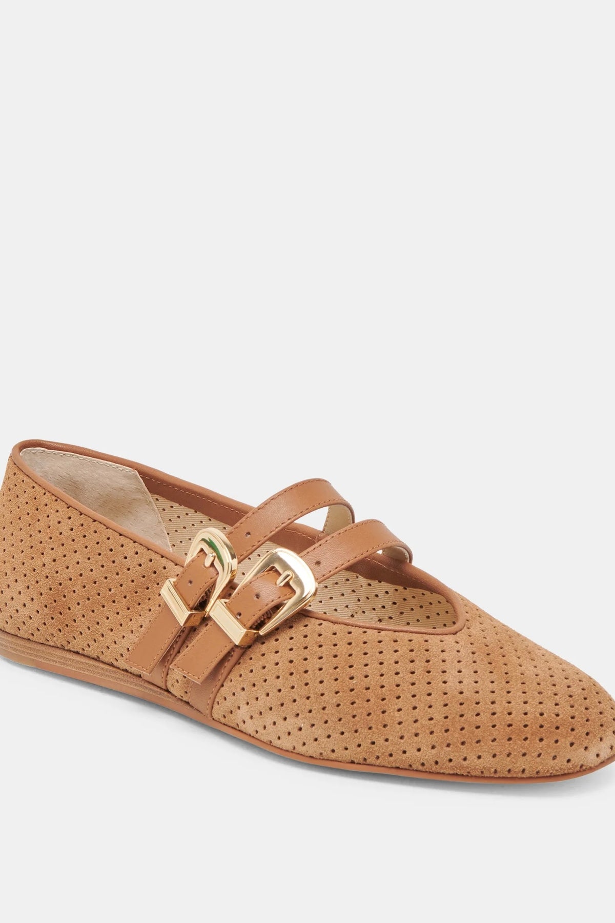 Baylee Flat Pecan Suede