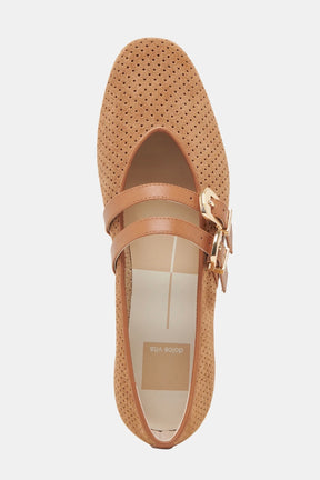 Baylee Flat Pecan Suede