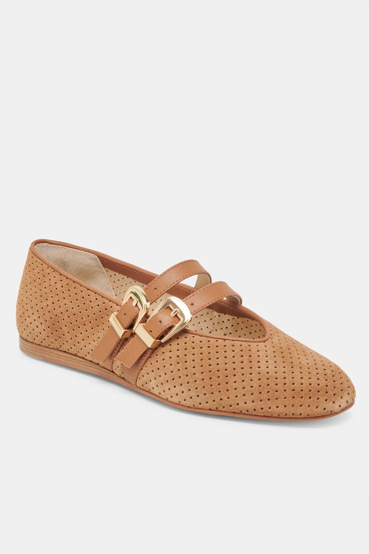 Baylee Flat Pecan Suede