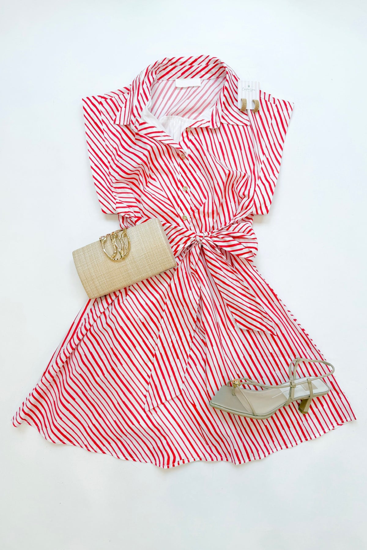 Anna Dress Red