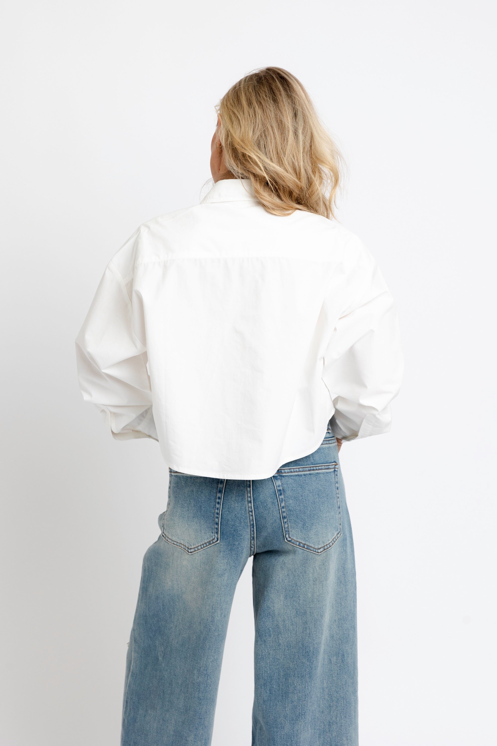 Macie Top White