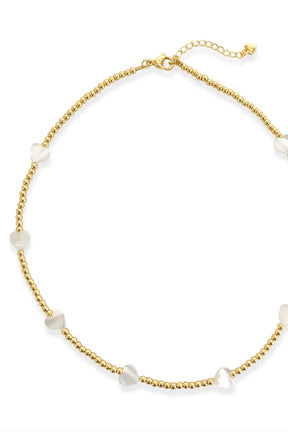 Pearl Heart Necklace