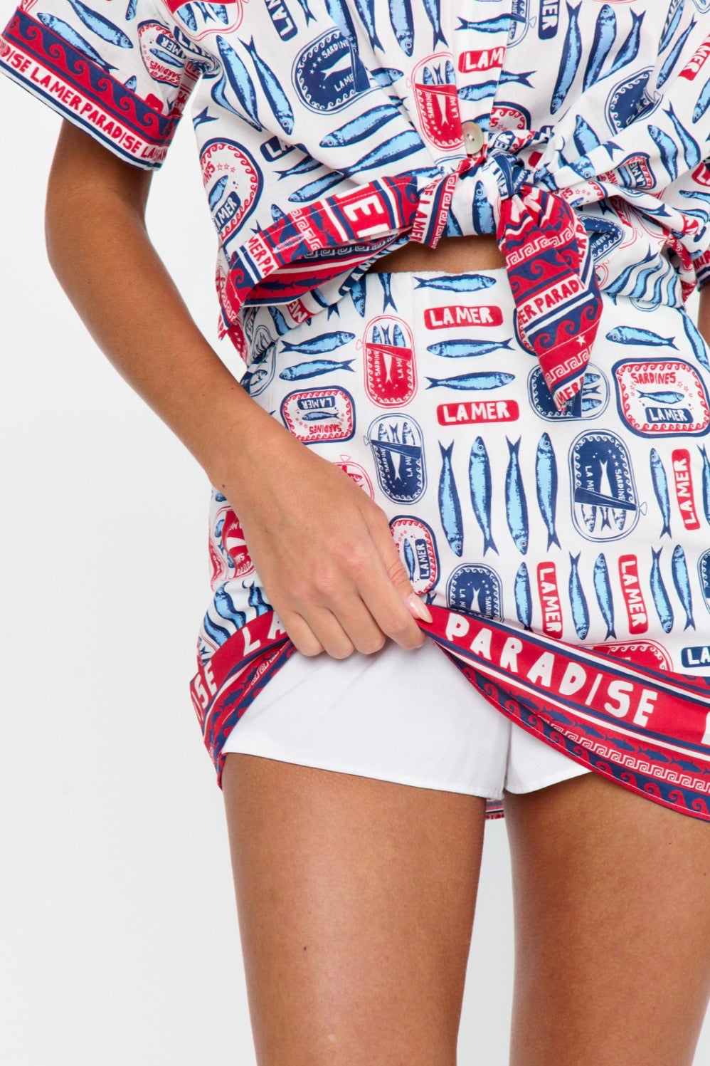 All Night Skort Sardine