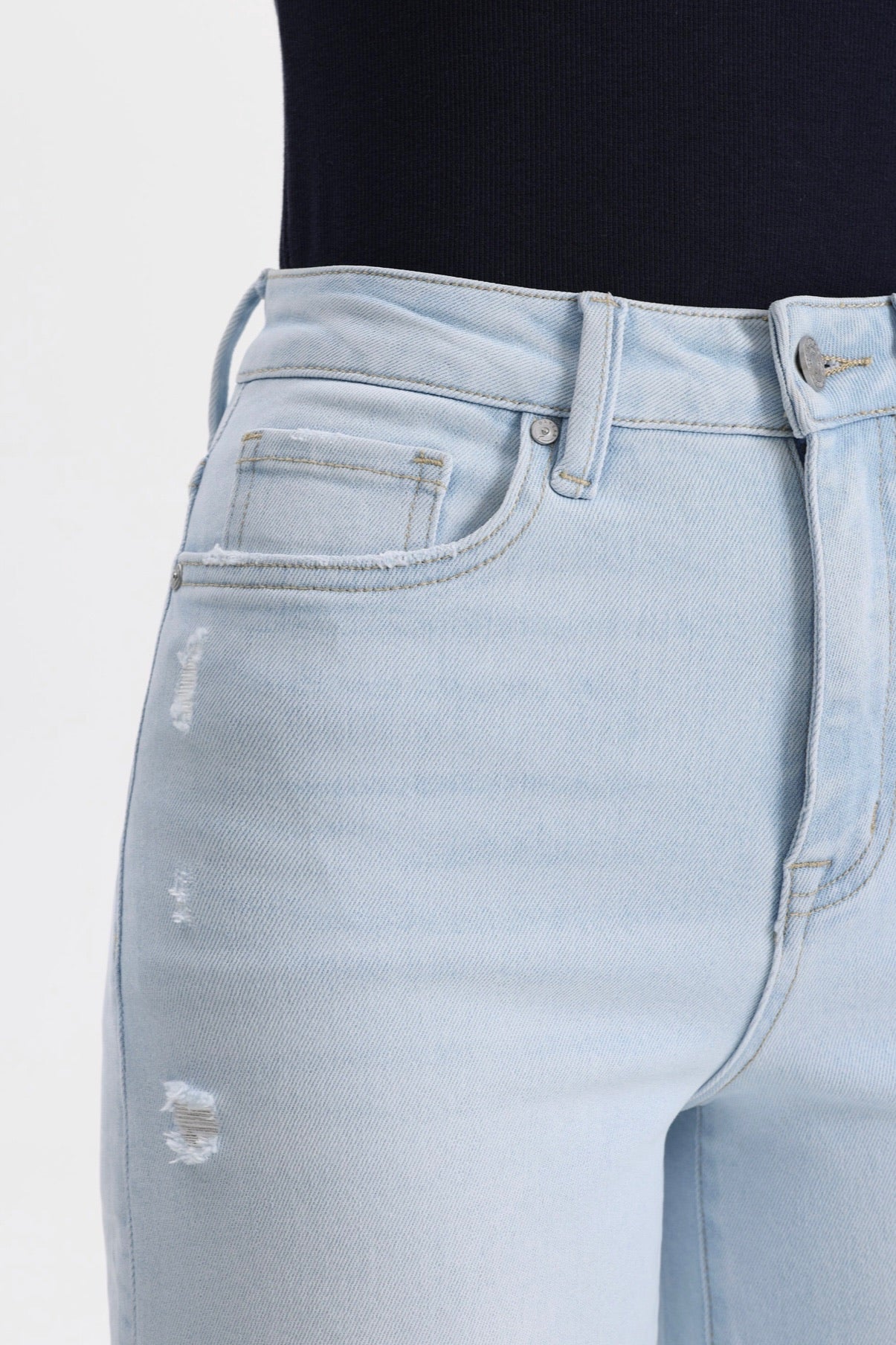 Camryn High Rise Tapered Denim