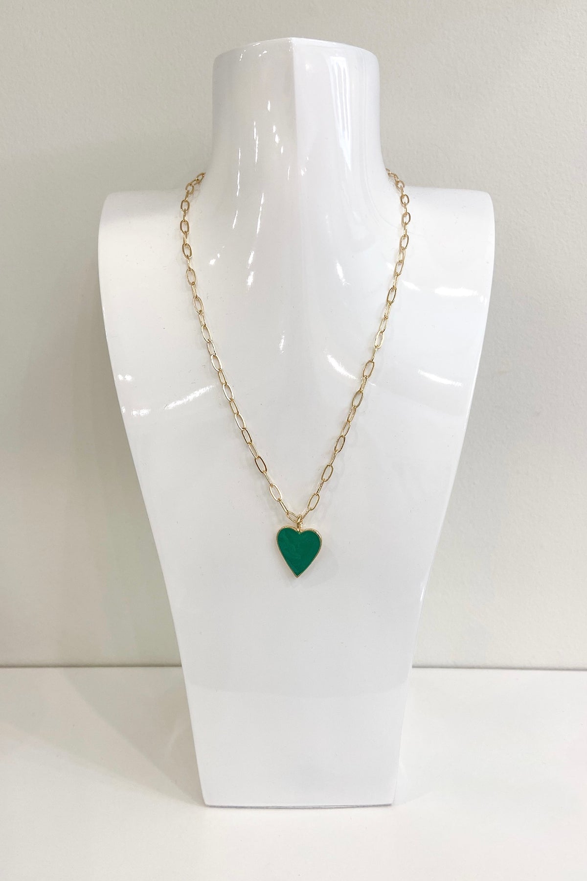 Kelly Heart Necklace
